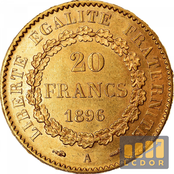 20 Francs Or Génie - Image 2
